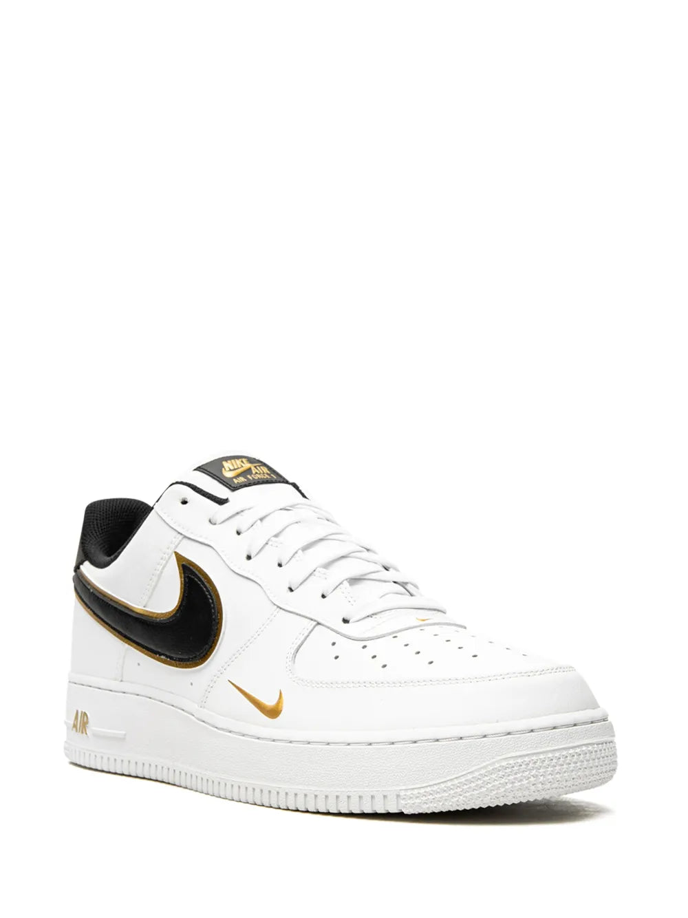 Air Force 1 '07 LV8 ''Double Swoosh - White/Black/Gold''