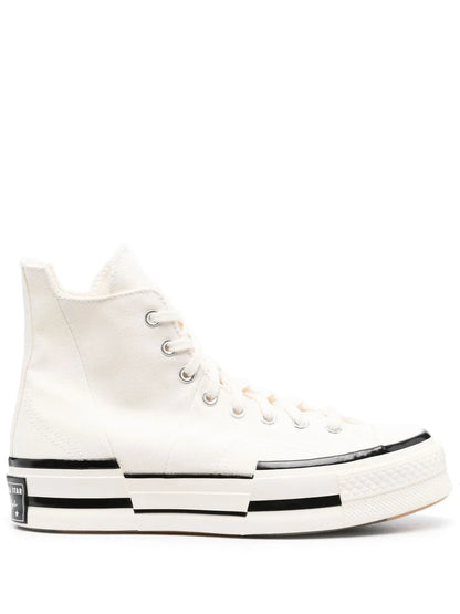 Chuck 70 Plus Egret high-top