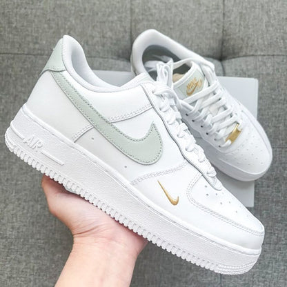 Air Force 1 Low White Grey Gold