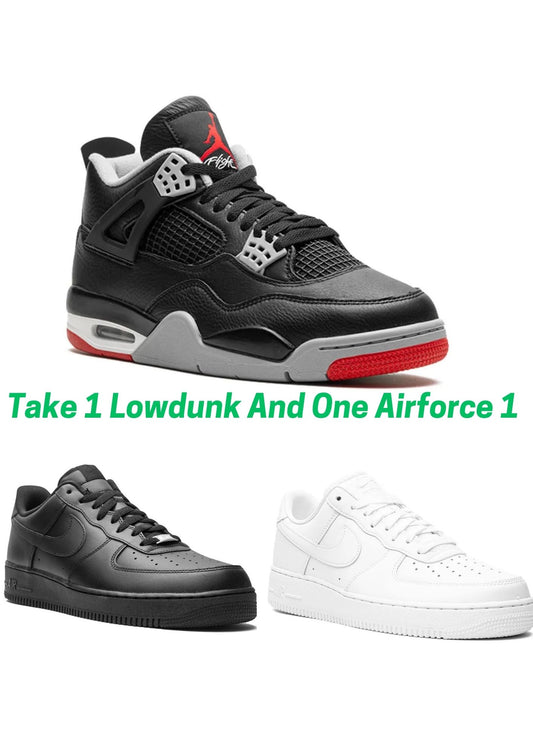 Jordan 4 + Airforce 1