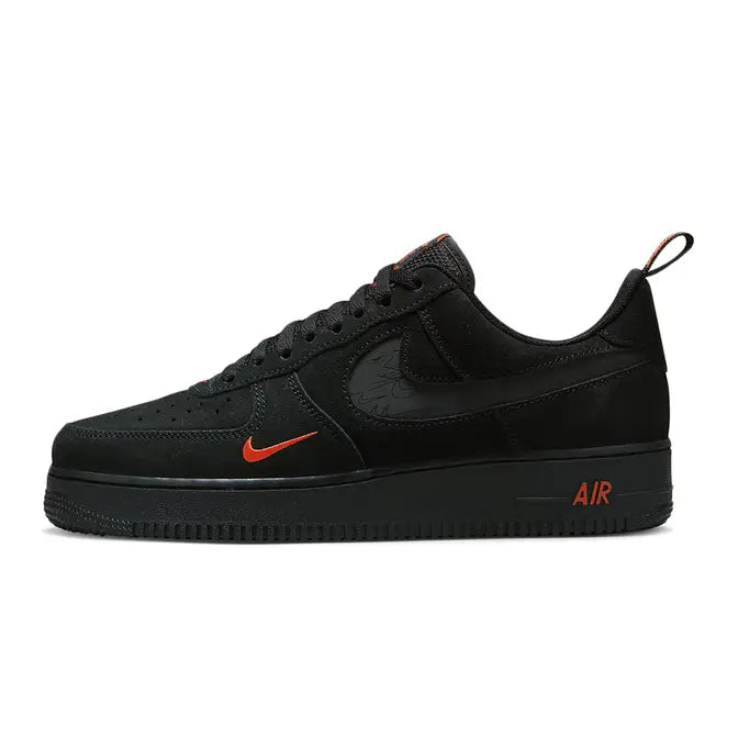 Air Force 1 Low Multi-Swoosh Black Crimson